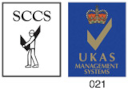 SCCS and UKAS logos
